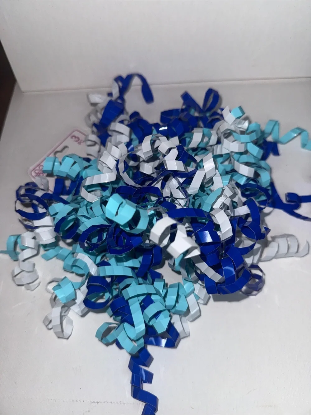 H&M Blue, Light Blue & White Party Curly Ribbon Mix
